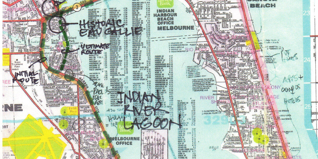 Insert 2. Proposed Melbourne Bikeway Sidepath