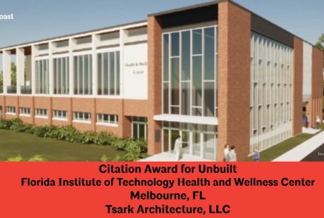 Citation Award for Unbuilt - FIT Health and Wellness Center by Tsark Architecture