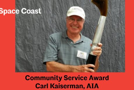 Community Service Award for 2025 given to Carl Kaiserman, AIA